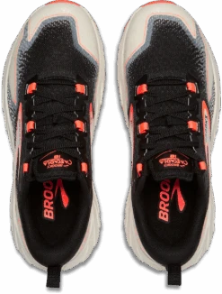 BROOKS Women's Cascadia 18 (011 - Black/Blue Wash/Flame) 9 BROOKS Women's Cascadia 18 (011 - Black/Blue Wash/Flame) -Shoes Fashion Store 120416 011 O Cascadia 18