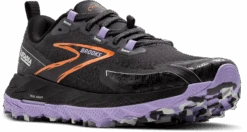 BROOKS Women's Cascadia 18 (048 - Ebony/Sweet Lavender/Copper) -Shoes Fashion Store 120416 048 A Cascadia 18