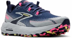 BROOKS Women's Cascadia 18 (476 - Oceana/Pearl Blue/Pink) -Shoes Fashion Store 120416 476 A Cascadia 18