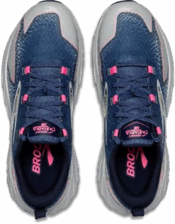 BROOKS Women's Cascadia 18 (476 - Oceana/Pearl Blue/Pink) -Shoes Fashion Store 120416 476 O Cascadia 18