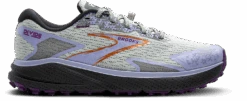 BROOKS Women's Divide 5 (080 - Mercury/Ebony/Sweet Lavender)