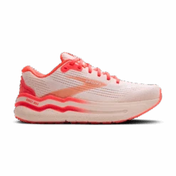 BROOKS Women's Ghost Max 2 "Hyper Glow" (173 - White/Peach/Coral)
