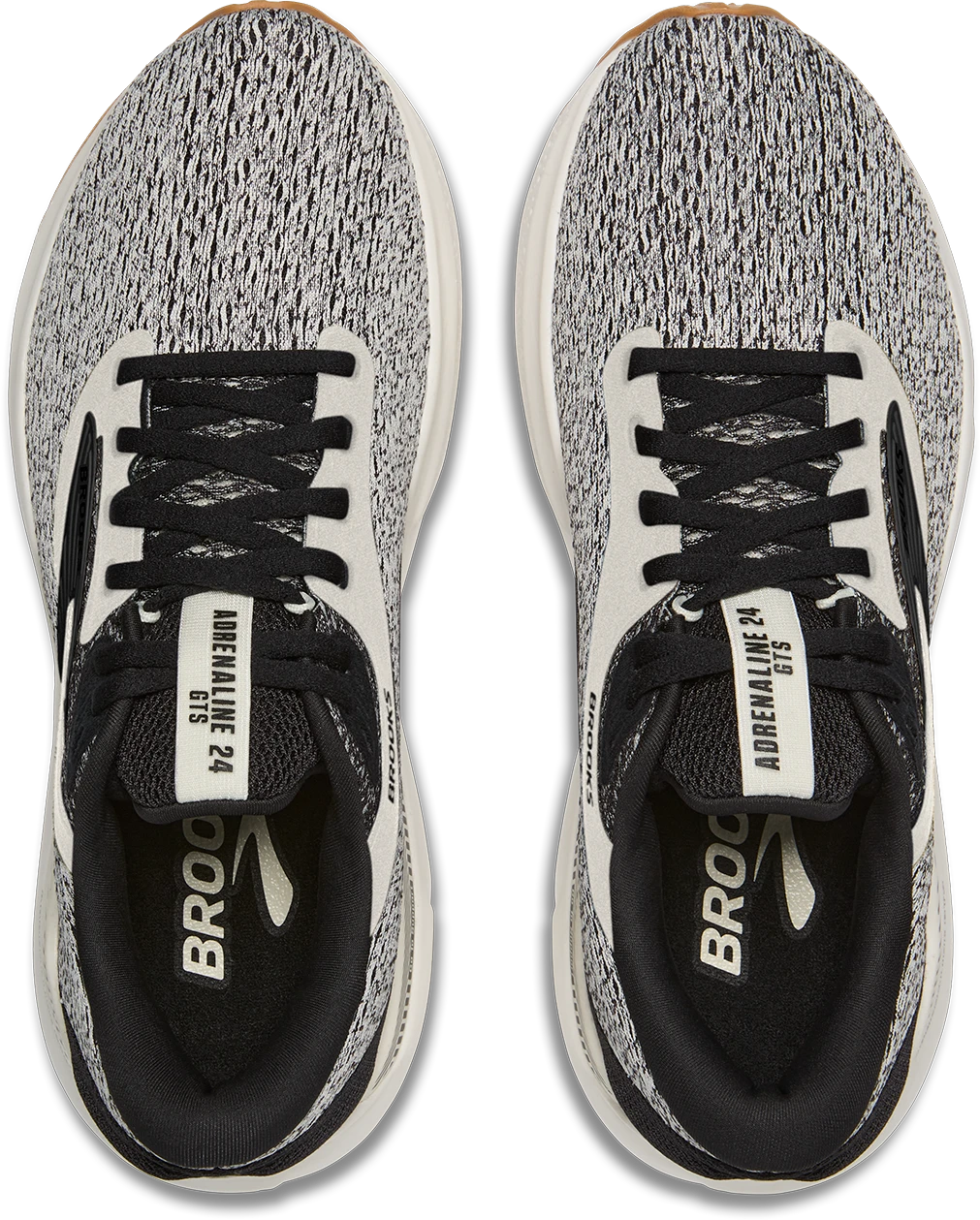 BROOKS Women's Adrenaline GTS 24 (132 - Coconut/Black/Biscuit) 4 BROOKS Women's Adrenaline GTS 24 (132 - Coconut/Black/Biscuit) - Image 4