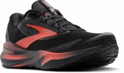 BROOKS Women's Adrenaline 24 Weatherized (044 - Black/Ebony/Hot Coral) -Shoes Fashion Store 120427 044 A Adrenaline GTS 24 Weatherized