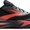 BROOKS Women's Adrenaline 24 Weatherized (044 - Black/Ebony/Hot Coral)
