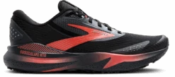 BROOKS Women's Adrenaline 24 Weatherized (044 - Black/Ebony/Hot Coral)