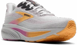 BROOKS Women's Ghost 17 WIDE (070 - Oyster/Apricot/Pink) -Shoes Fashion Store 120431 070 A Ghost 17