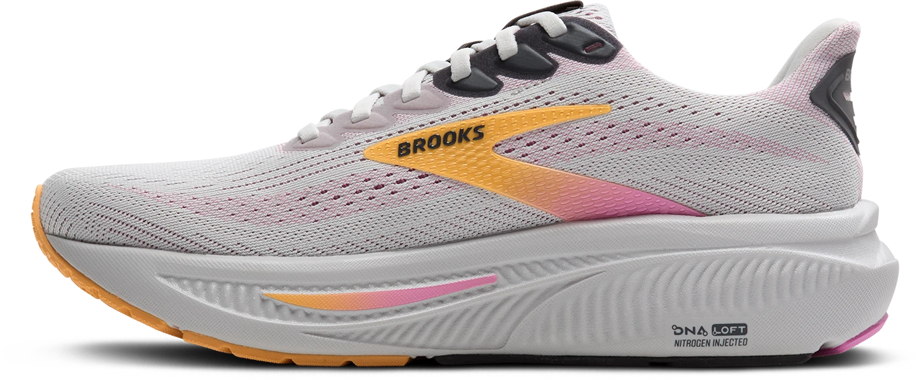 BROOKS Women's Ghost 17 (070 - Oyster/Apricot/Pink) 2 BROOKS Women's Ghost 17 (070 - Oyster/Apricot/Pink) - Image 2