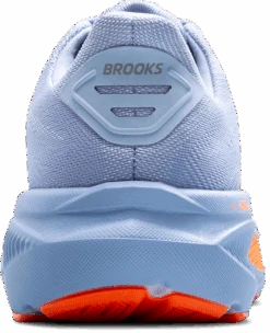 BROOKS Women's Ghost 17 (443 - Blue Heron/White/Orange) -Shoes Fashion Store 120431 443 H Ghost 17