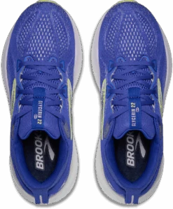BROOKS Women's Glycerin 22 (440 - Amparo Blue/Hyper Iris/Yellow) -Shoes Fashion Store 120434 440 O Glycerin 22
