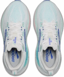 BROOKS Women's Glycerin GTS 22 (110 - White/Limpet Shell/Amparo Blue) -Shoes Fashion Store 120435 110 O Glycerin GTS 22
