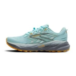BROOKS Women's Cascadia 19 (437 - Clearwater/Primer Grey/Apricot) -Shoes Fashion Store 120446 437 M Cascadia 19
