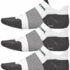 Unisex F4 Tech No Show 3-pair Pack (White)