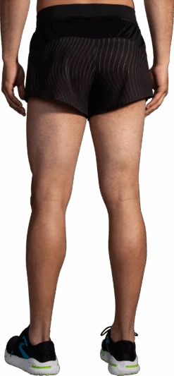 BROOKS Men's Sherpa 3" Split Short (046 - Surge) -Shoes Fashion Store 211329 046 MB Sherpa 3in Split Short