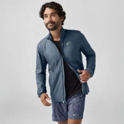 BROOKS Men's Fusion Hybrid Jacket 2.0 (455 - Blue Slate)
