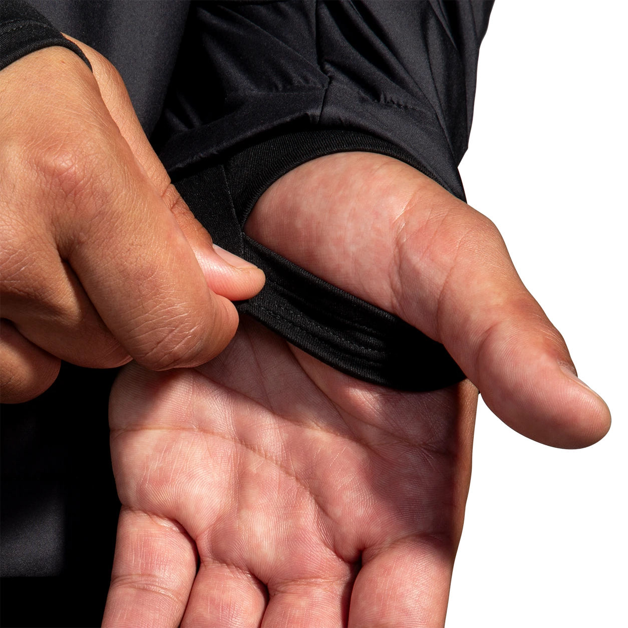 BROOKS Men's Shield Hybrid Jacket 3.0 (001 - Black) 6 BROOKS Men's Shield Hybrid Jacket 3.0 (001 - Black) - Image 6