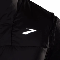 BROOKS Men's Shield Hybrid Vest 3.0 (001 - Black) -Shoes Fashion Store 211525 001 D3 Shield Hybrid Vest 3