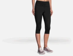 BROOKS Women's Method 1/2 Crop Tight (001 - Black)