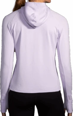 BROOKS Women's Notch Thermal Hoodie 2.0 (505 - Light Purple) -Shoes Fashion Store 221568 505 MB Notch Thermal Hoodie 2