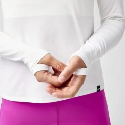 BROOKS Women’s Luxe Long Sleeve (100 - White) -Shoes Fashion Store 221683 100 d1 luxe womens long sleeve running shirt