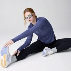 BROOKS Women’s Luxe Long Sleeve (476 - Heather Nightshadow) 6 BROOKS Women’s Luxe Long Sleeve (476 - Heather Nightshadow) -Shoes Fashion Store 221683 476 mv luxe womens long sleeve running shirt