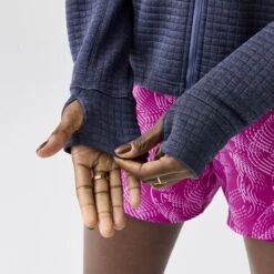 BROOKS Women's Activate Midweight Hoodie (476 - Heather Nightshadow) -Shoes Fashion Store 221684 476 d1 activate midweight hoodie womens running hoodie