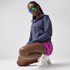 BROOKS Women's Activate Midweight Hoodie (476 - Heather Nightshadow) -Shoes Fashion Store 221684 476 mv activate midweight hoodie womens running hoodie