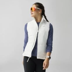 BROOKS Women's Shield Hybrid Vest 3.0 (100 - White)