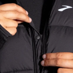 BROOKS Women's Shield Hybrid Vest 3.0 (001 - Black) -Shoes Fashion Store 221695 001 D4 Shield Hybrid Vest 3