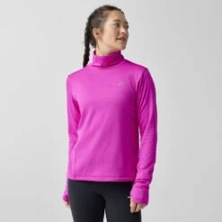 BROOKS Women's Notch Thermal Long Sleeve 3.0 (588 - Magenta)