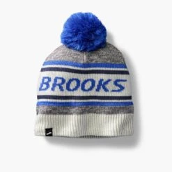 Unisex Heritage Pom Beanie (457 - Neo Blue/Brooks)
