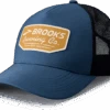 BROOKS Surge Trucker Hat (456 - Blue Slate/Black/Patch)