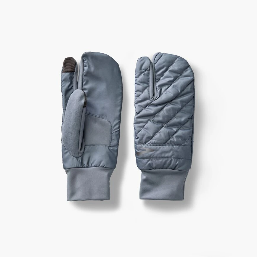 BROOKS Unisex Shield Lobster Glove 2.0 (097 - Storm) 1 BROOKS Unisex Shield Lobster Glove 2.0 (097 - Storm)