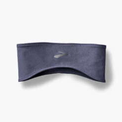 BROOKS Unisex Luxe Thermal Headband (476 - Heather Nightshadow)