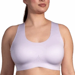 BROOKS Women's Dare Crossback Run Bra 2.0 (505 - Light Purple) -Shoes Fashion Store 350084 505 MF Dare Crossback Run Bra 2