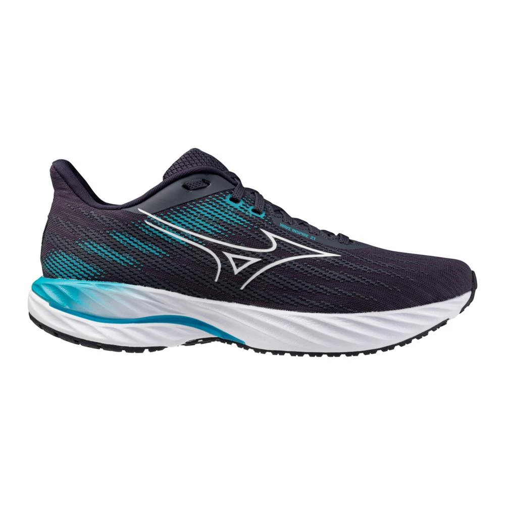 Mizuno Men's Wave Inspire 21 (9W00 - Odyssey Grey/White) 2 Mizuno Men's Wave Inspire 21 (9W00 - Odyssey Grey/White) - Image 2