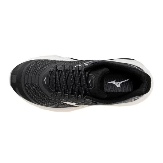 Mizuno Women's Wave Horizon 8 WIDE (9000 - Black/White) 3 Mizuno Women's Wave Horizon 8 WIDE (9000 - Black/White) - Image 3