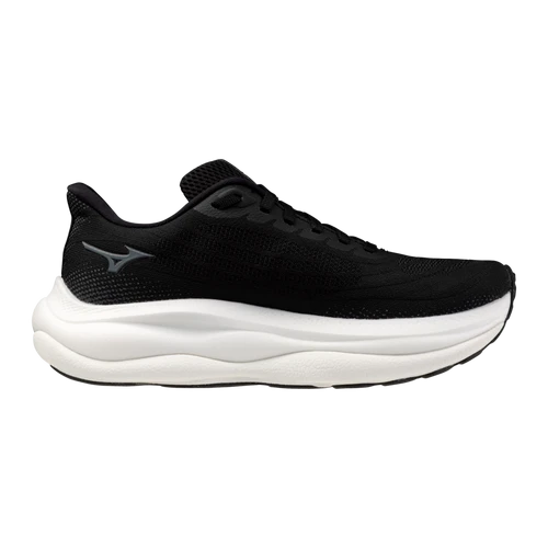 Mizuno Women's Wave Sky 9 (90MG - Black/Metallic Grey) 2 Mizuno Women's Wave Sky 9 (90MG - Black/Metallic Grey) - Image 2