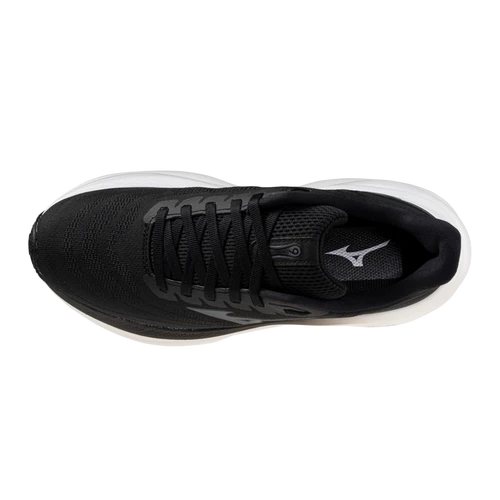 Mizuno Women's Wave Sky 9 (90MG - Black/Metallic Grey) 3 Mizuno Women's Wave Sky 9 (90MG - Black/Metallic Grey) - Image 3