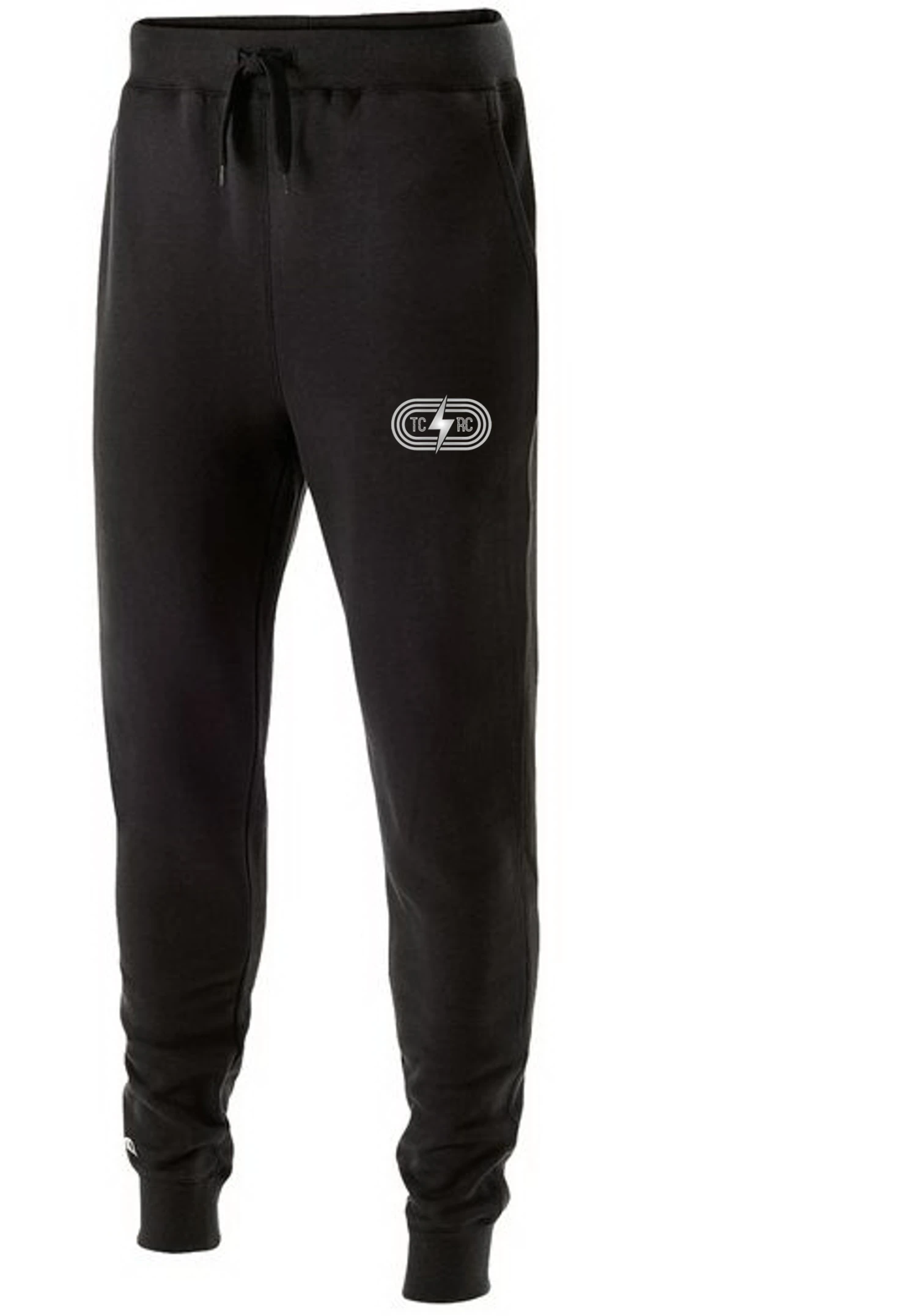 Women's 60/40 Fleece Jogger (Black/Metallic Silver) 1 Women's 60/40 Fleece Jogger (Black/Metallic Silver)