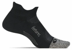 Feetures Elite Light Cushion No Show Tab (Black)