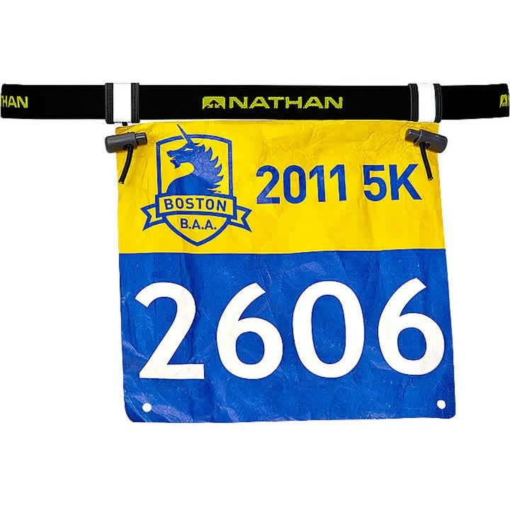 Nathan Race Number Nutrition Waistbelt 1 Nathan Race Number Nutrition Waistbelt