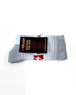 TCRC Custom Crew Socks (Grey/Red) 7 TCRC Custom Crew Socks (Grey/Red) -Shoes Fashion Store 768D6323 BBC2 4B88 A519 38580BC0DD41