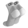 FS4 Plantar Fasciitis Compression Socks 1/4 Crew (White)