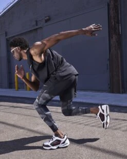 Nike Men's Air Monarch IV (101 - White/Black) -Shoes Fashion Store AIR MONARCH IV 1