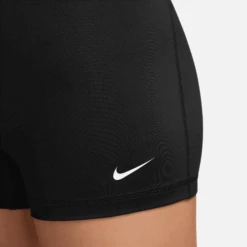 Nike Women's Pro 3" Shorts (035 - Black/Barely Volt/White) -Shoes Fashion Store AURORA CZ9857 035 PHSYM002 2000