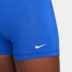 Nike Women's Pro 3" Shorts (407 - Hyper Royal/White) -Shoes Fashion Store AURORA CZ9857 407 PHSYM002 2000