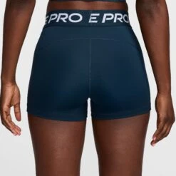 Nike Women's Pro 3" Shorts (478 - Armory Navy/White) 9 Nike Women's Pro 3" Shorts (478 - Armory Navy/White) -Shoes Fashion Store AURORA CZ9857 478 PHSYM001 2000