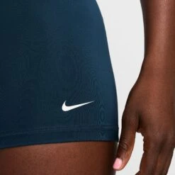 Nike Women's Pro 3" Shorts (478 - Armory Navy/White) 11 Nike Women's Pro 3" Shorts (478 - Armory Navy/White) -Shoes Fashion Store AURORA CZ9857 478 PHSYM004 2000