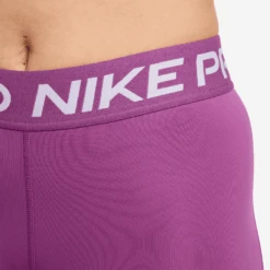 Nike Women's Pro 3" Shorts (518 - Hot Fuchsia/White) -Shoes Fashion Store AURORA CZ9857 518 PHSYM002 2000